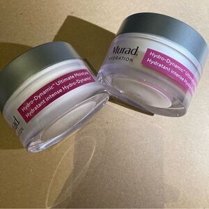 2 x Murad hydro-dynamic ultimate moisture